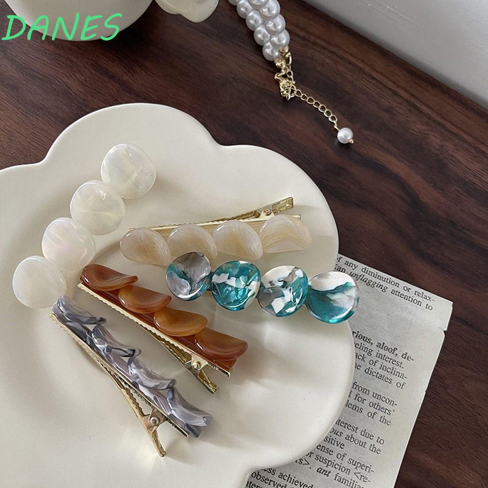 DANES Kẹp Tóc Hình Mỏ Vịt Phong Cách Retro Hàn Quốc Mới