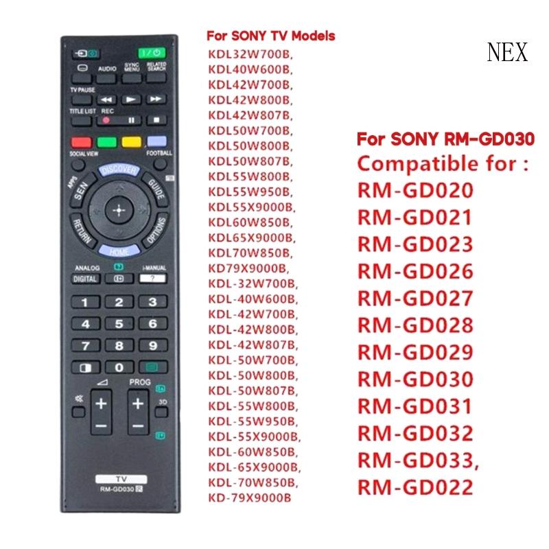 Điều Khiển Từ Xa RMGD030 RM-GD032 RM-GD022 RM-GD030 Cho Tv KDL32W700B KDL40W600B KDL42W700B