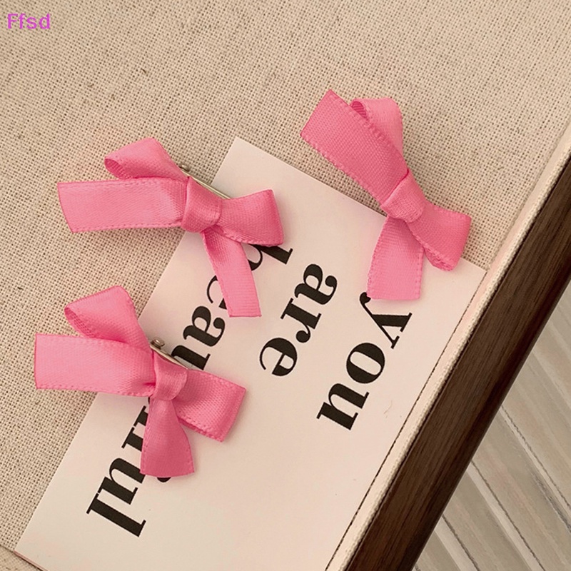 Set 5 Kẹp Tóc Nơ Nhỏ Dễ Thương Thời Trang Mùa Hè Cho Bé Gái