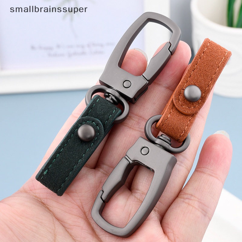 Móc Chìa Khóa Xe Hơi Bằng Da Handmade Chất Lượng Cao Cho Nam SBS