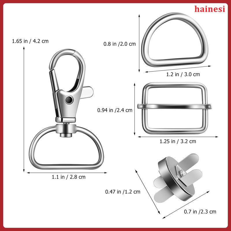 Bộ 48 Móc Treo Chìa Khóa Nam Châm Điều Chỉnh Được Bằng Hợp Kim Kẽm