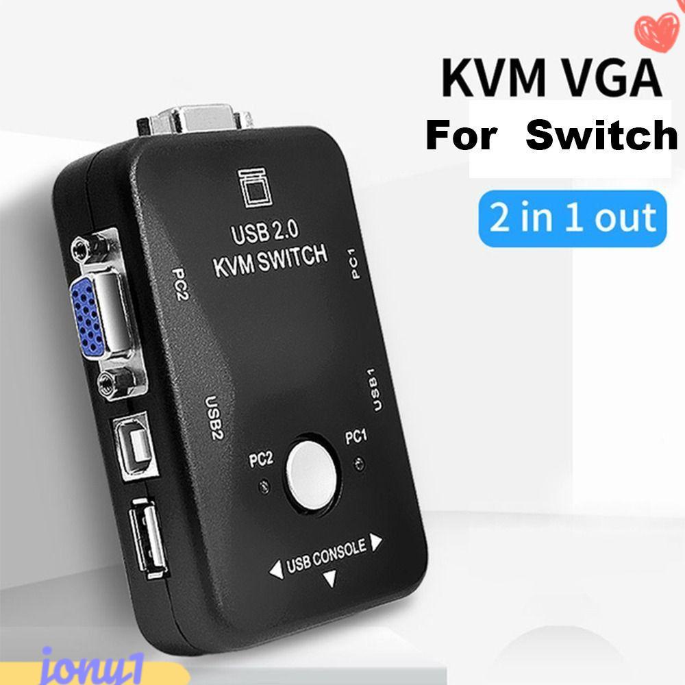 JONYE Kvm Bộ Chia Cáp VGA / Bàn Phím / Màn Hình / Video Mới Nhất