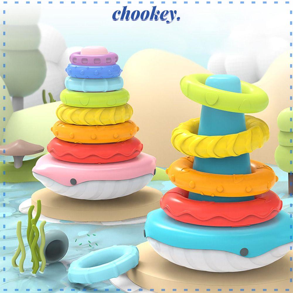 CHOOKEY Bộ Đồ Chơi Xếp Chồng Lên Nhau Thú Vị Hỗ Trợ Giáo Dục Sớm Cho Bé