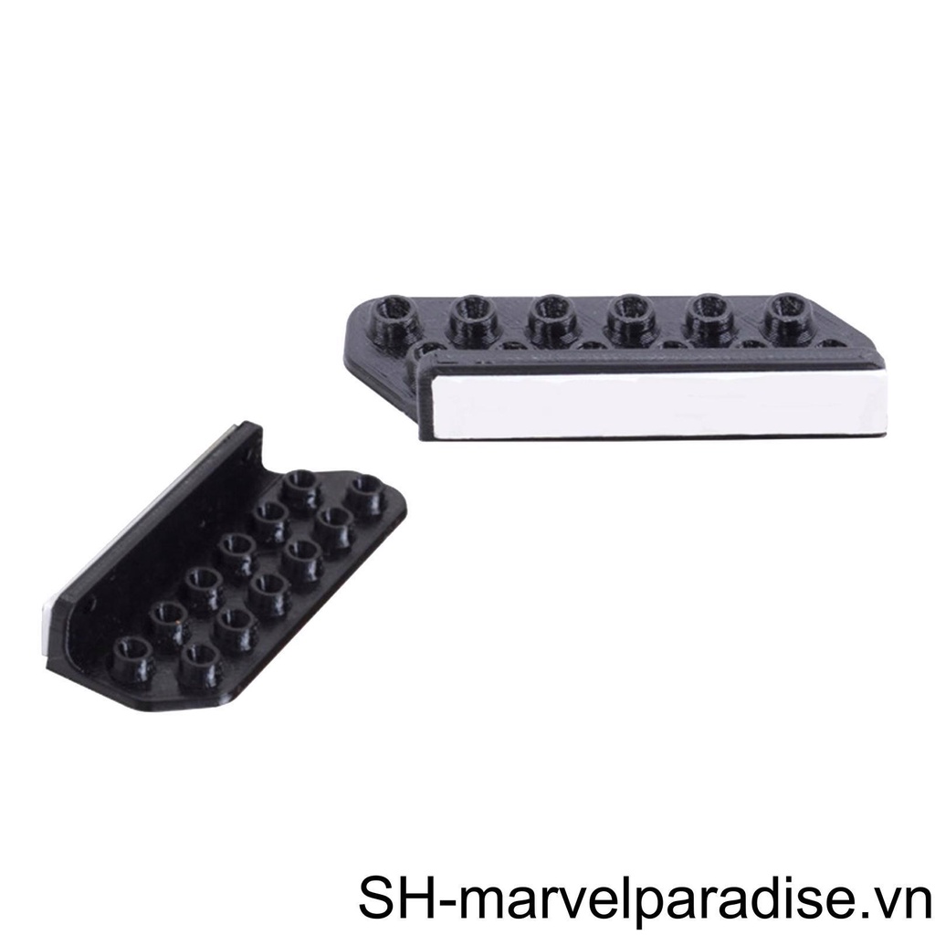 Giá Đỡ Mũi Tên 12 Lỗ Gắn Tường Màu Đen