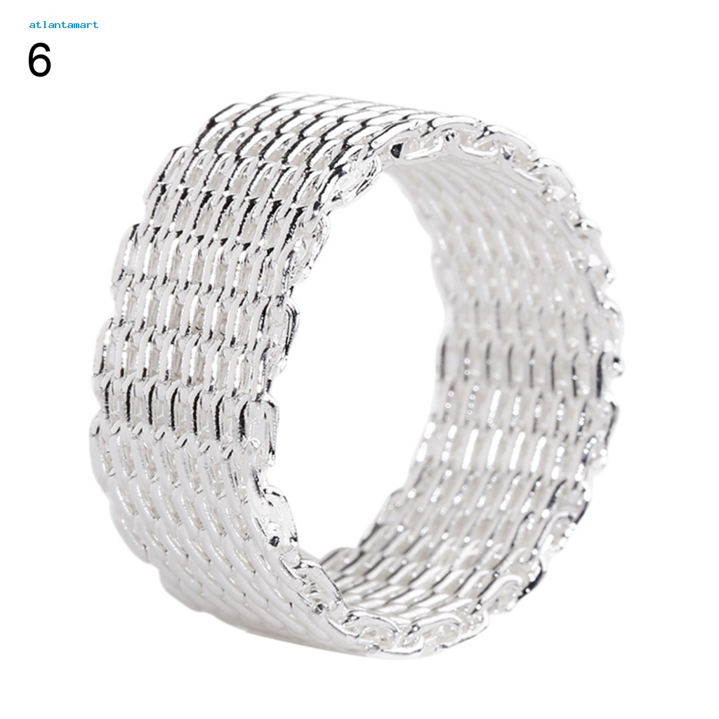 Túi Đựng Đồ Dùng Cao Cấp Tiện Dụng| Nhẫn Mạ BạC DạNg LướI Xinh XắN