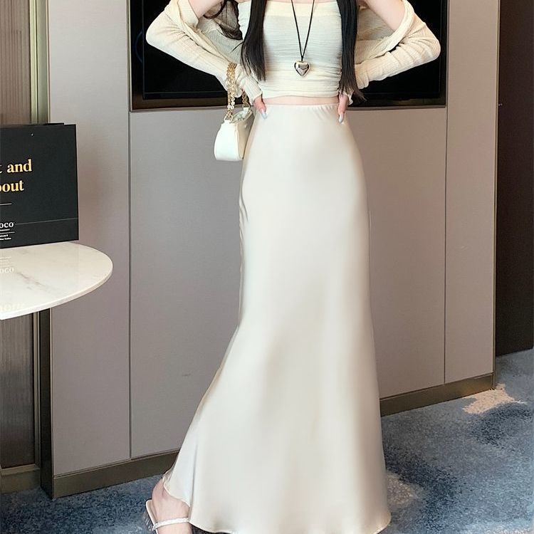 Đầm Dáng Chữ A Lưng Cao Phong Cách Hàn Quốc Thời Trang Cho Nữ