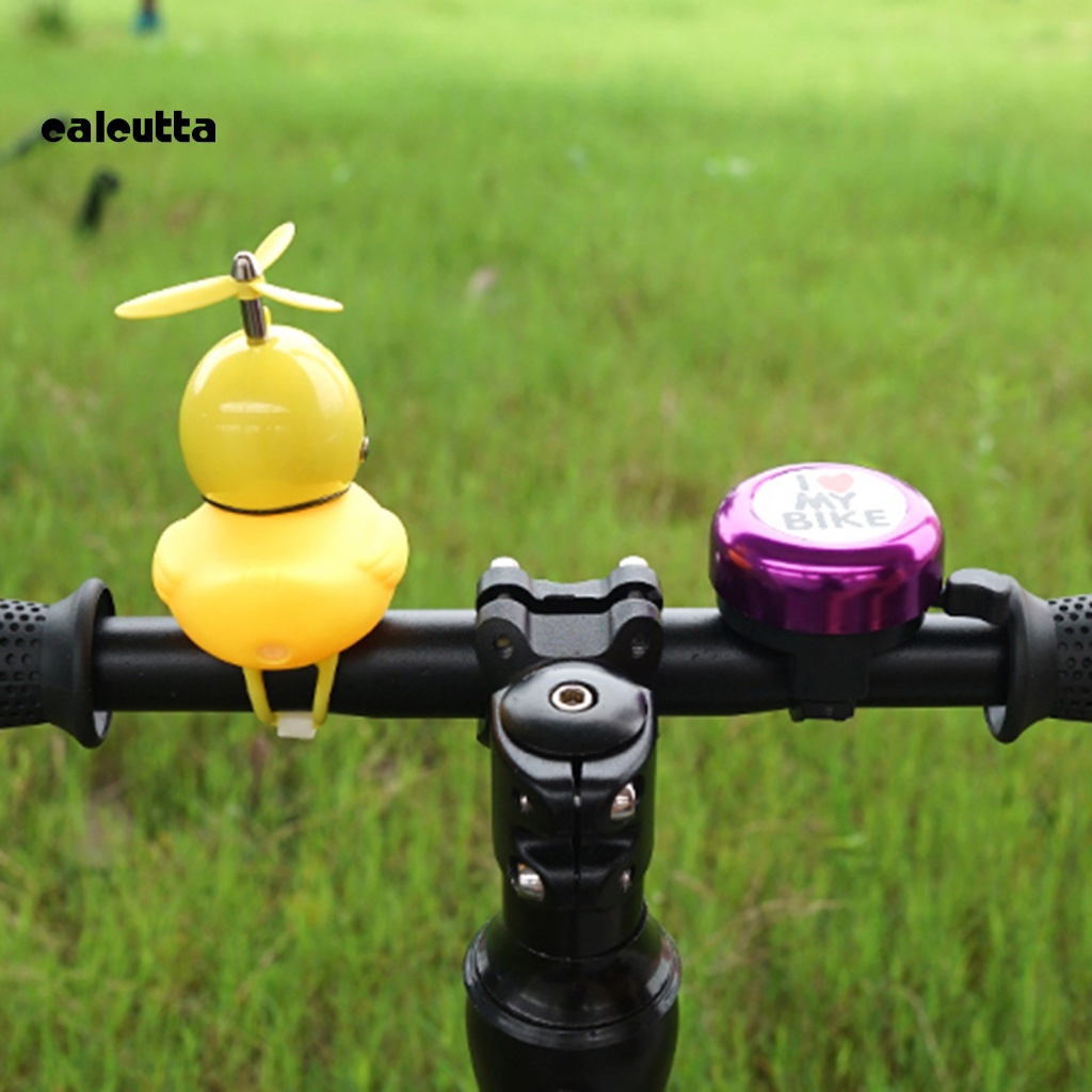 Còi Xe Đạp In Chữ Hoạt Hình Dễ Lắp Đặt Có Thể Tháo Rời Tiện Dụng Cho Bé