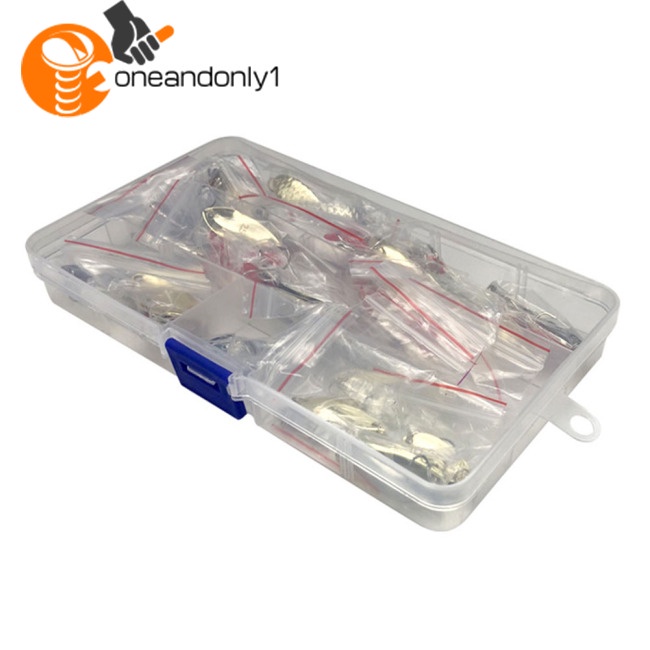 Set 10 / 25 / 35 Mồi Giả Nhử Cá Bằng Kim Loại Chất Lượng Cao