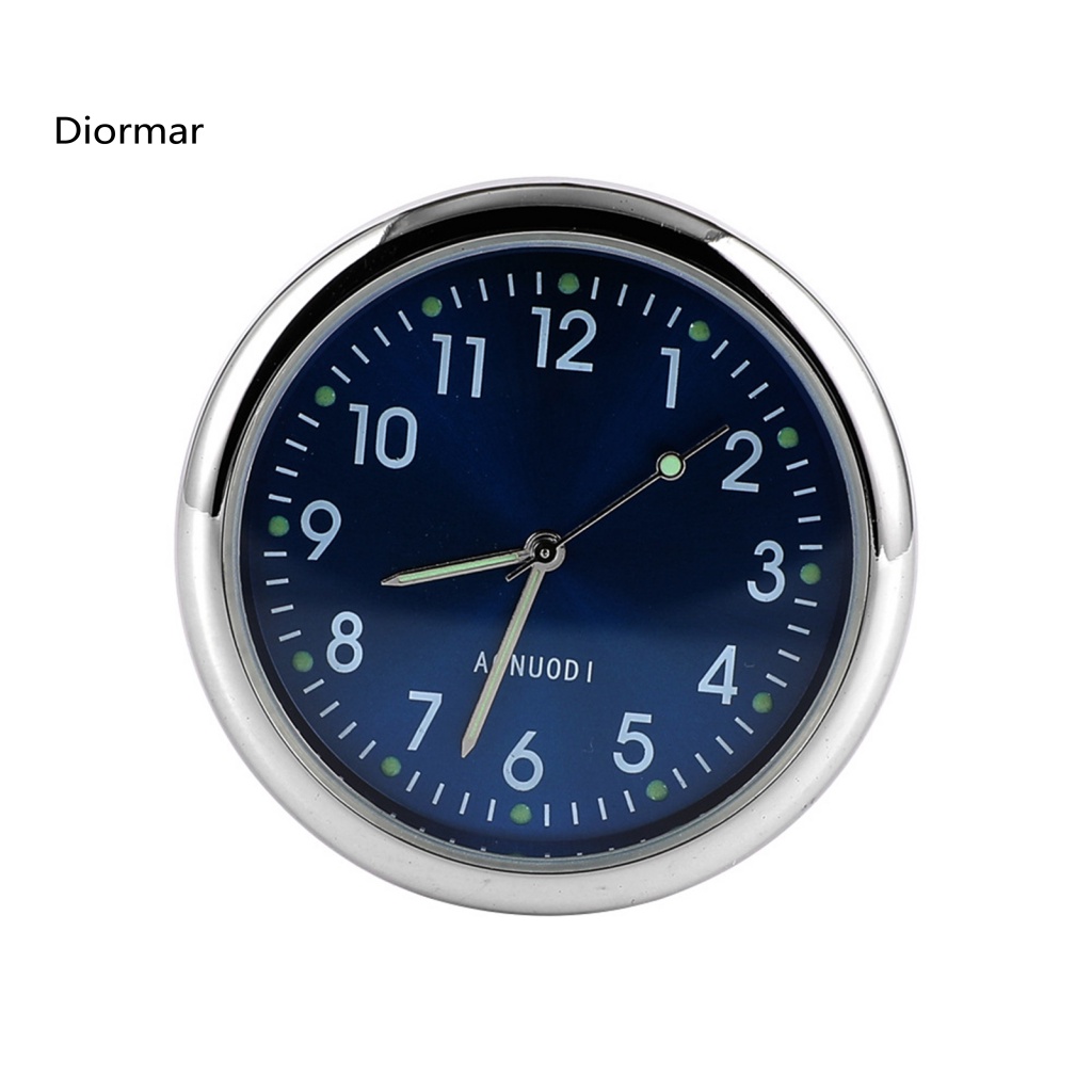 Dio Đồng Hồ Thạch Anh Tròn Kỹ Thuật Số Nút Pin Chịu Nhiệt Độ Cao / Thấp Không Phát Quang Trang Trí Bảng Điều Khiển Xe Hơi