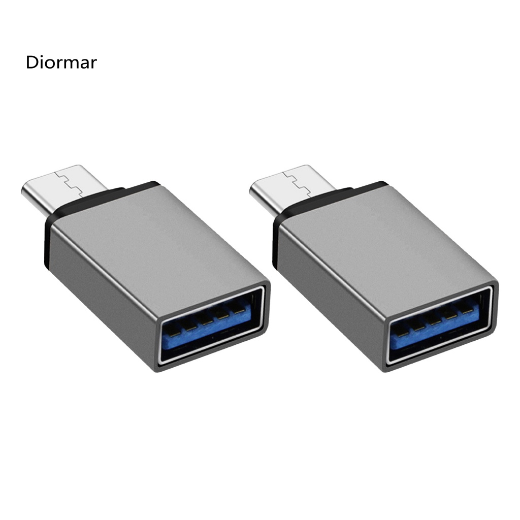 Set 2 Đầu Chuyển Đổi USB 30 OTG USB Sang Type-C Chuyên Dụng Cho Điện Thoại Thông Minh