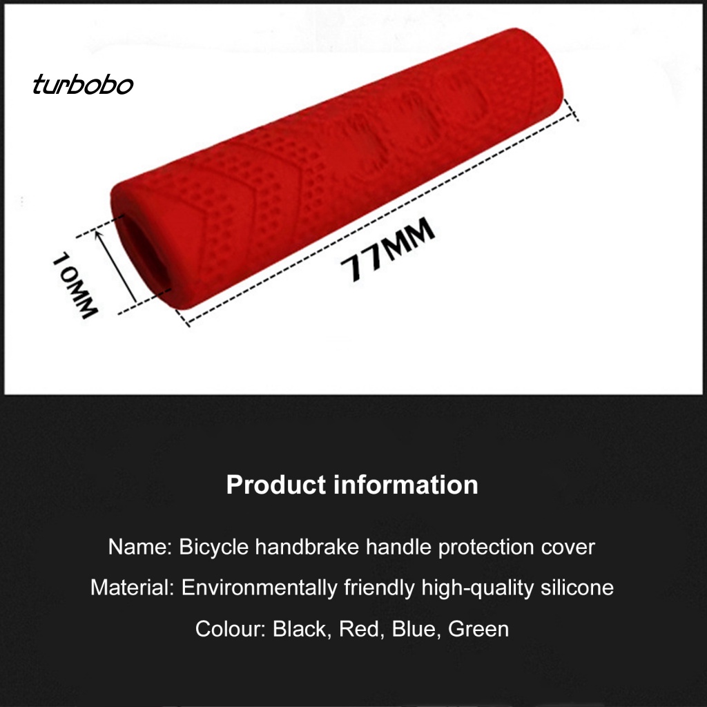 Set 2 Vỏ Bọc Bảo Vệ Tay Lái Xe Đạp Leo Núi Bằng Silicon Tiện Dụng
