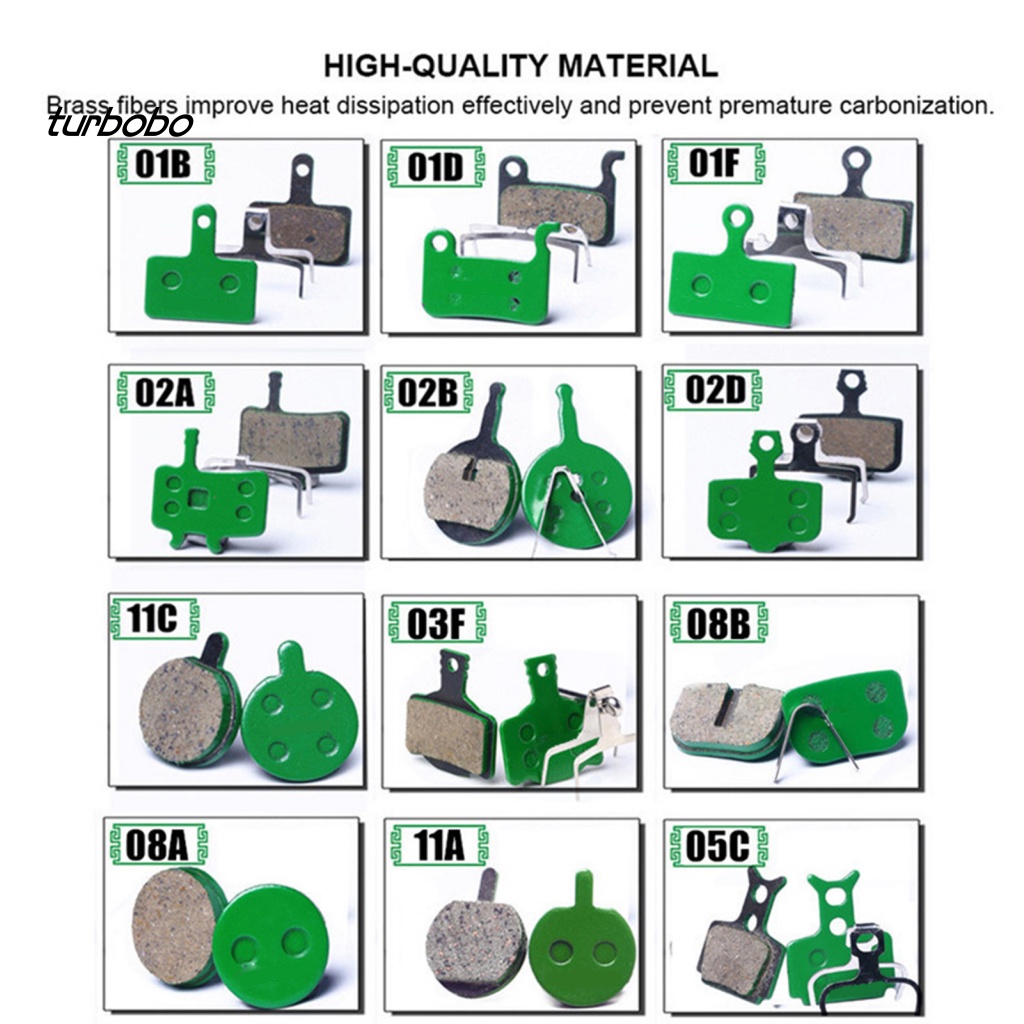Set 2 Má Phanh Xe Đạp M355 / m446 / BB5
