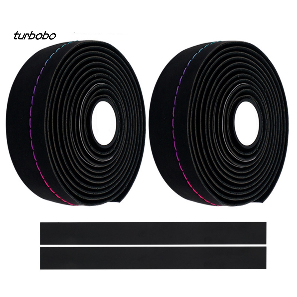 Set 2 Cuộn Băng Quấn Tay Lái Xe Đạp Thấm Hút Tốt Chống Trượt