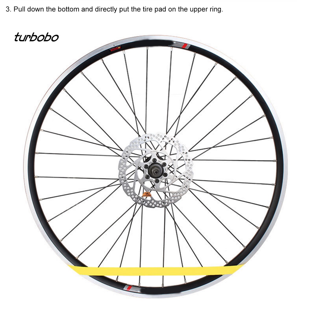 Set 2 Miếng Lót Lốp Xe Đạp Bằng PVC Dày Dặn Mềm Mại Co Giãn Chống Đâm Thủng