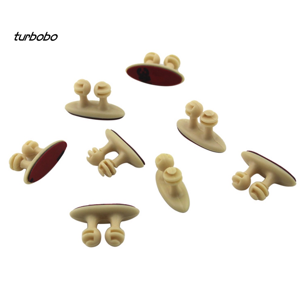 Set 8 Kẹp Cố Định Dây Cáp Xe Hơi