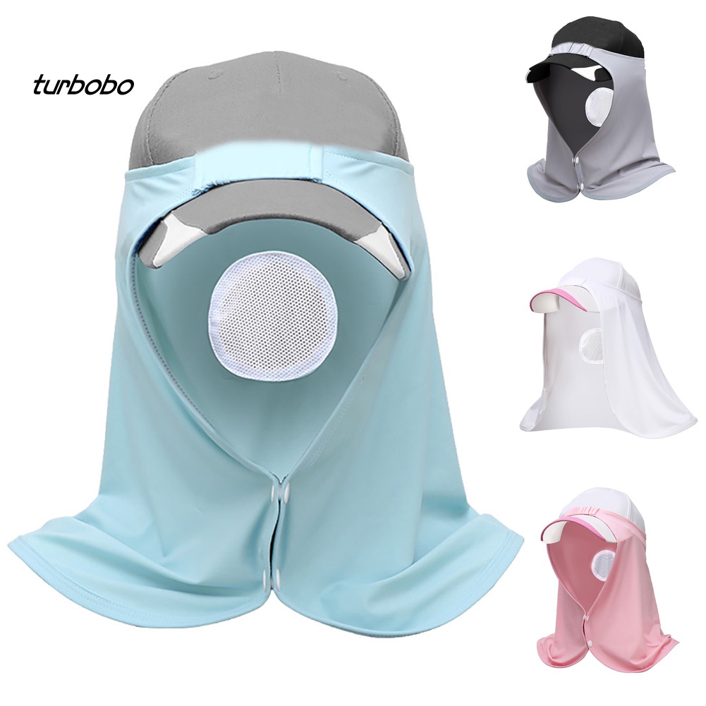 Khăn Che Mặt Và Cổ Chống Tia UV Thoáng Khí Thời Trang Mùa Hè Cho Nam Và Nữ