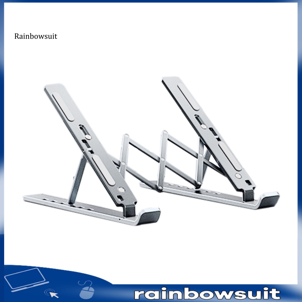 Giá Đỡ Laptop Di Động Bằng Hợp Kim Nhôm Ổn Định Chống Trượt Có Thể Điều Chỉnh
