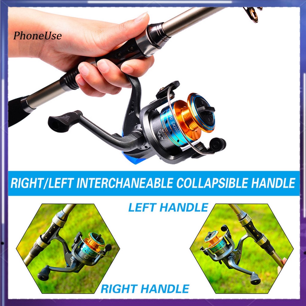 Bộ Cần Câu Cá Bằng PU Sợi Carbon Đa Năng Kèm Túi Đựng Tiện Dụng