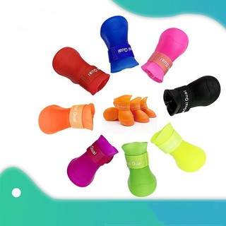 Ủng Đi Mưa Bằng Silicone Chống Trượt Cho Thú Cưng