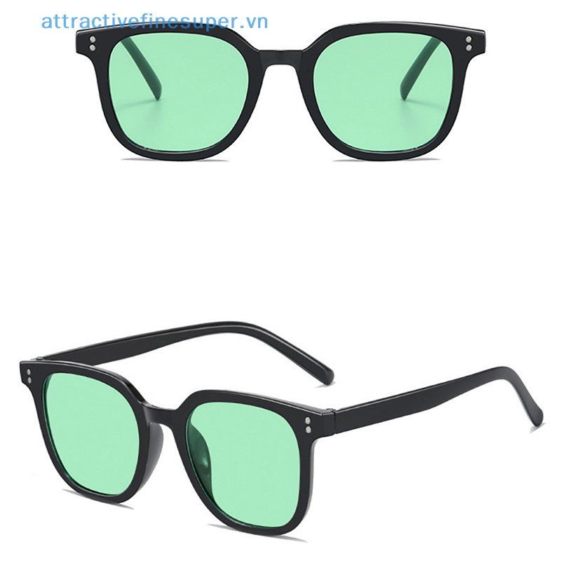 Afs Kính Mát Gọng Vuông Nhỏ Thời Trang Hàn Quốc Dành Cho Nam Nữ