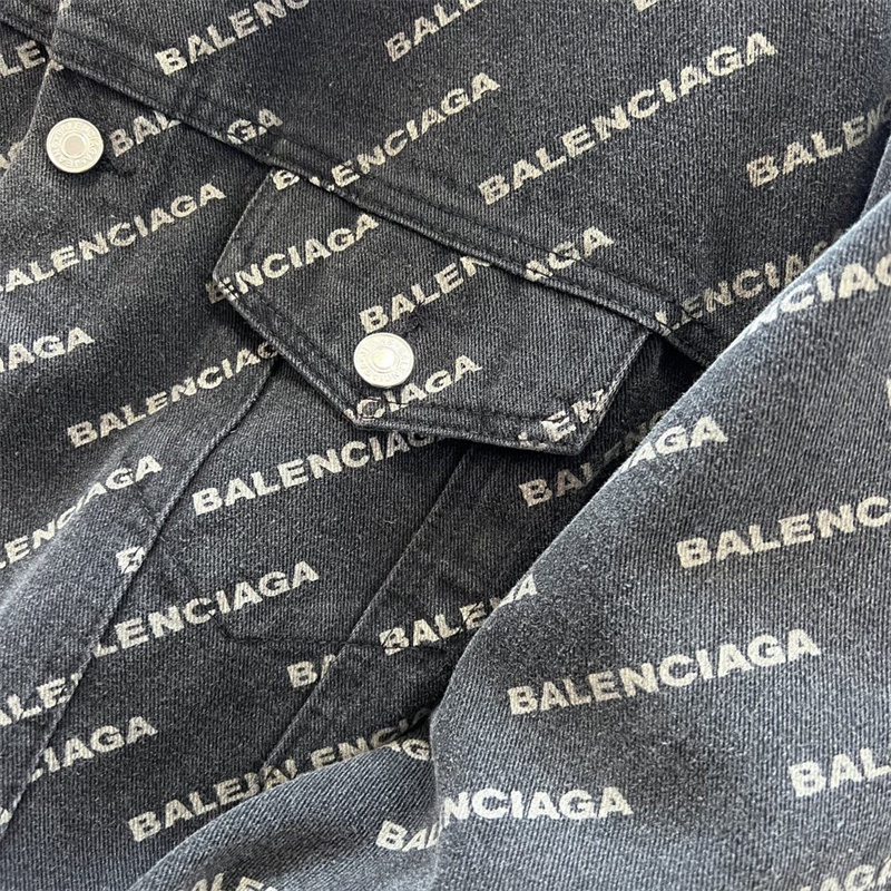 Áo Khoác denim Thời Trang Cổ Điển In Họa Tiết Đẹp Mắt55445