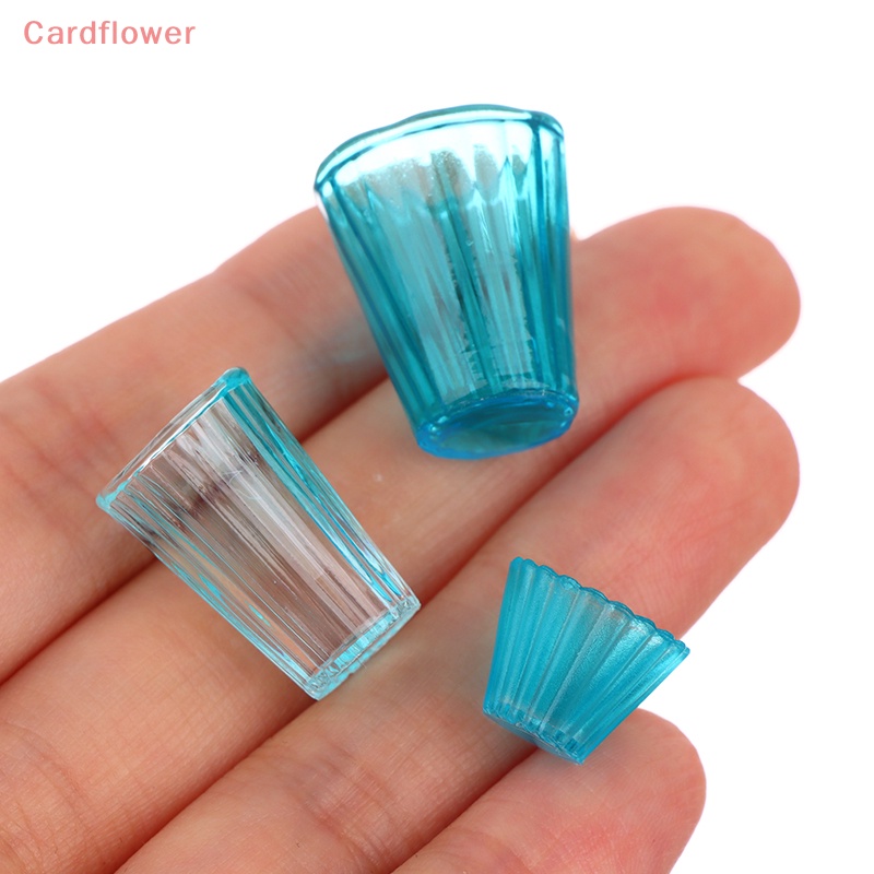 Khuôn Silicon Làm Ly Trà Sữa / Món Tráng Miệng Mini 1: 12 Trang Trí Nhà Búp Bê DIY Mới