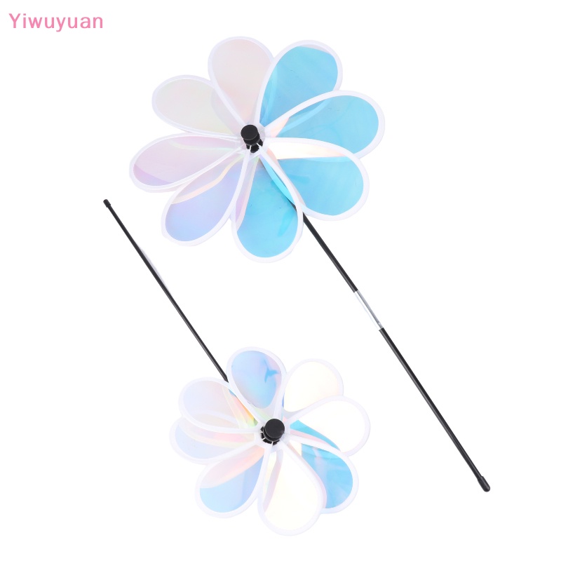 1 Cối Xay Gió Hình Hoa Hướng Dương Nhiều Màu Trang Trí Sân Vườn / Cắm Trại Mới