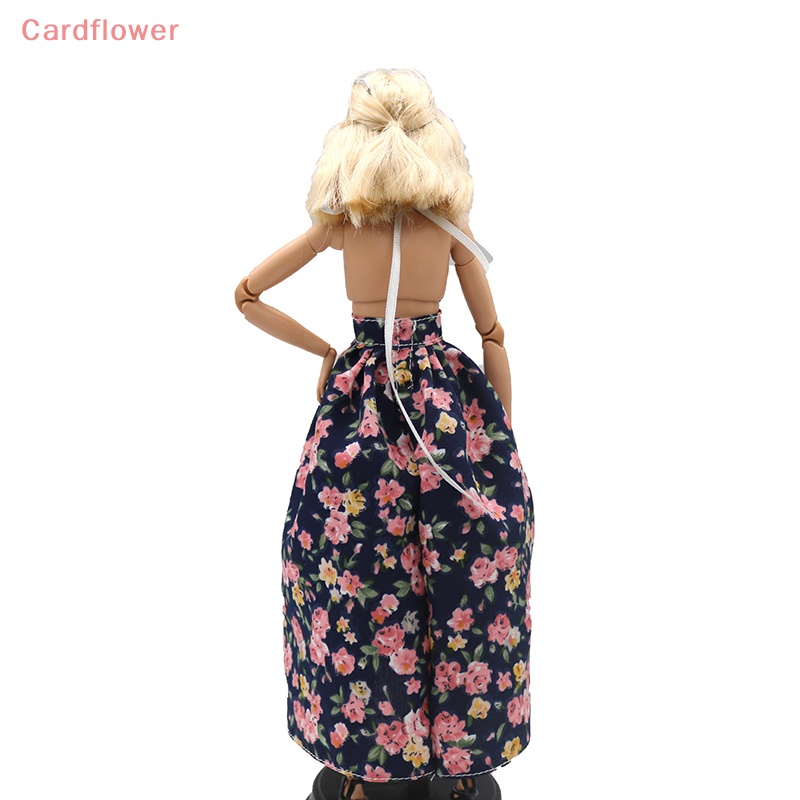 1 Đầm Dây In Hoa Cho Búp Bê Mới