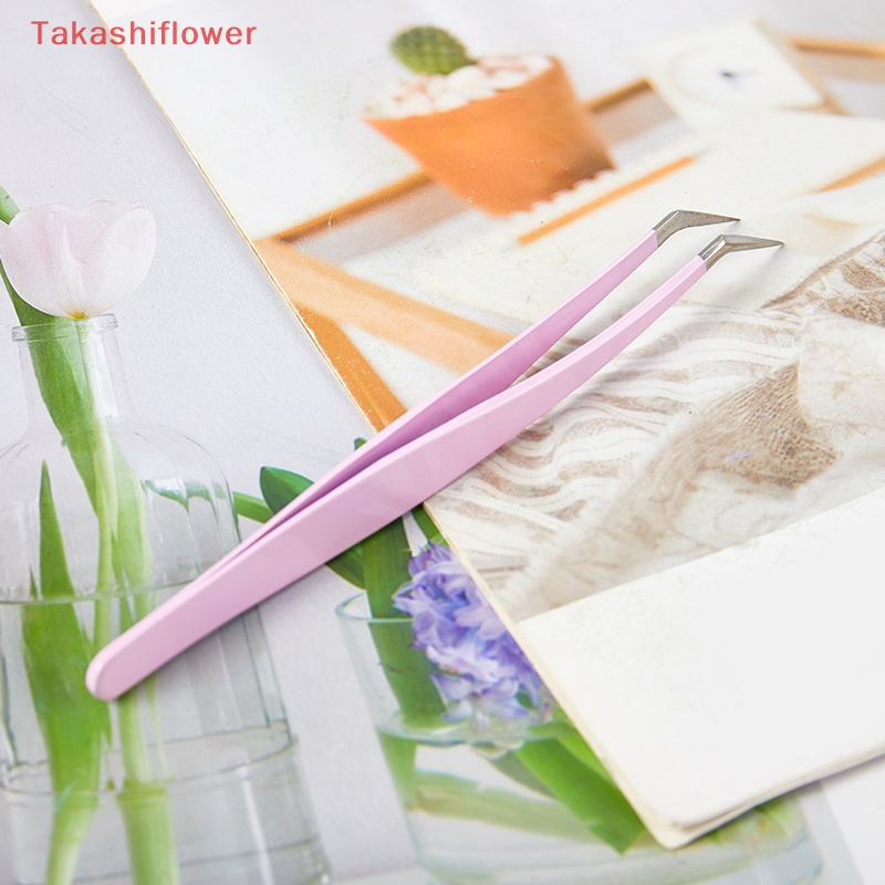 1 Nhíp Gắn Mi Giả Bằng Thép Không Gỉ Có Độ Chính Xác Cao