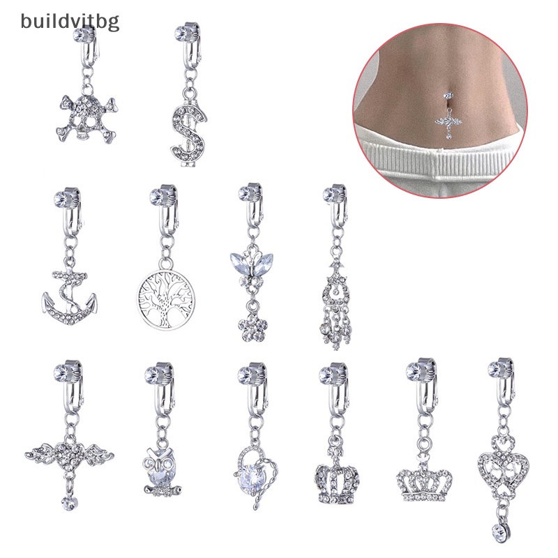 Khuyên Rốn Đính Đá Giả Kim Cương Thời Trang