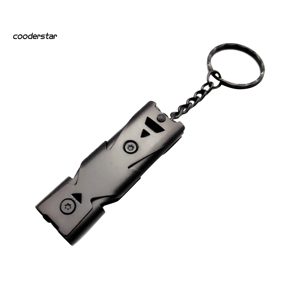 Còi Thổi Sinh Tồn Mini Bằng Thép Không Gỉ