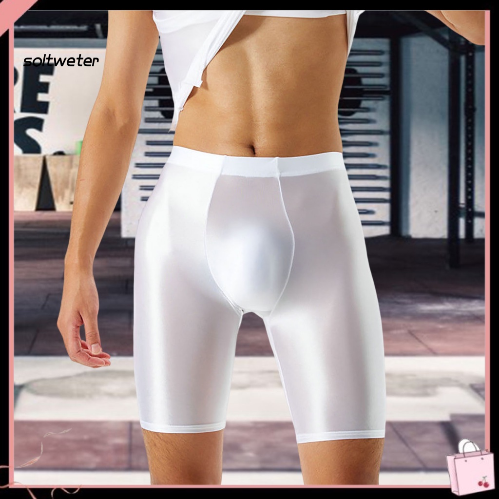 Quần Short Lưng Thun Co Giãn Màu Sắc Thời Trang Quyến Rũ Cho Nam