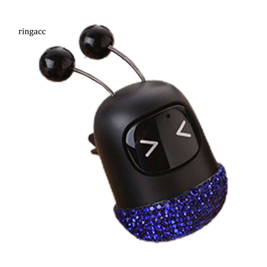 Rga Nước Hoa Tự Dính Gắn Lỗ Thông Gió Xe Hơi SUV Thiết Kế Hình Robot Tinh Tế