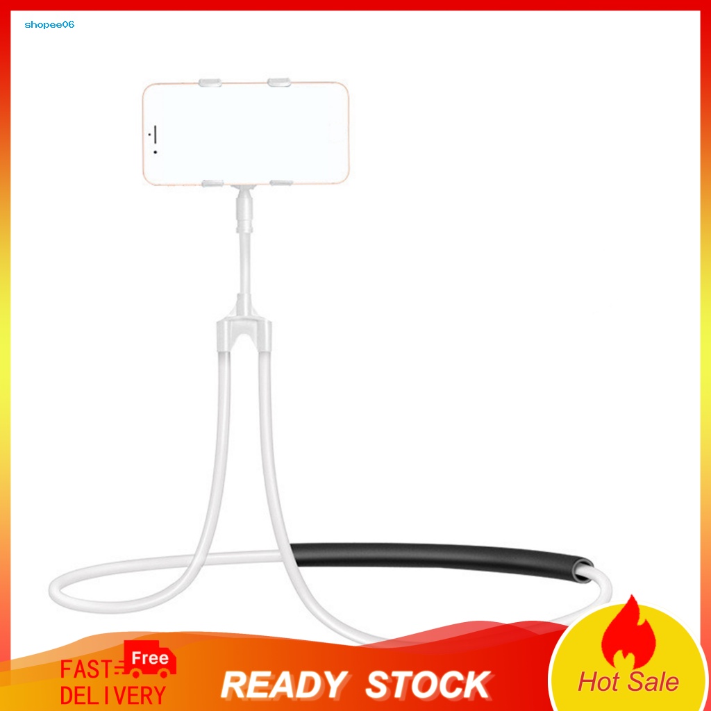 Giá Đỡ Điện Thoại Đeo Cổ Xoay 360 Độ Linh Hoạt