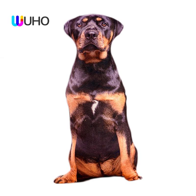 Động vật hình chó ném sang trọng đầy PP