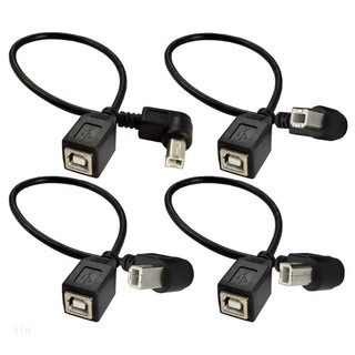 Cáp Nối Dài Chuyển Đổi USB 2 0 Type-B Sang Type-B Bẻ Góc 90 Độ Chuyên Dụng Cho Máy In