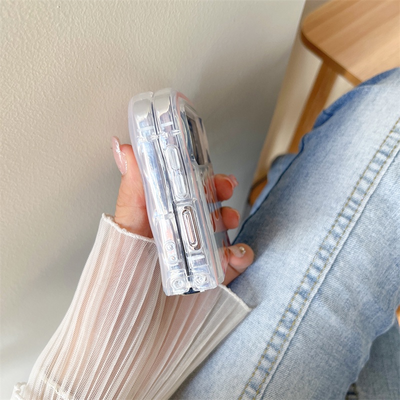 Ốp lưng Bằng TPU Mềm Dành Cho Samsung Z Flip 5 Z Flip 4 Flip 3