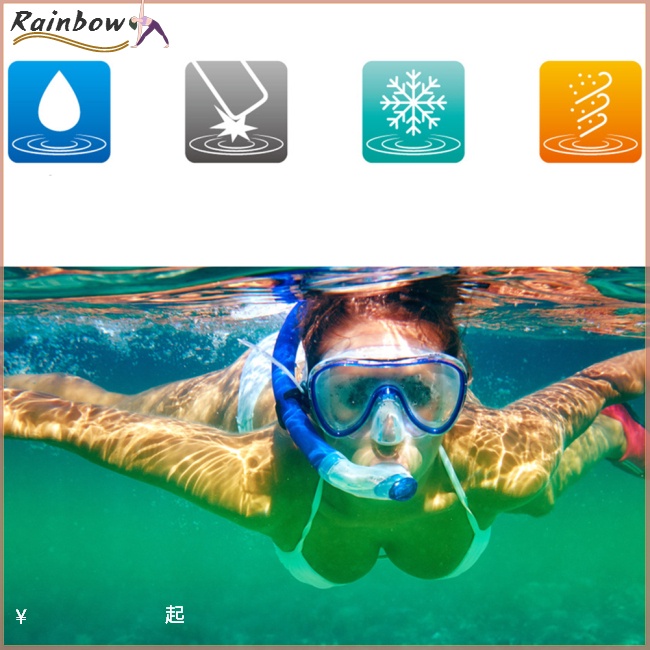 Túi Đựng Điện Thoại Trong Suốt Chống Thấm Nước Kèm Dây Đeo Tiện Dụng Khi Đi Bơi