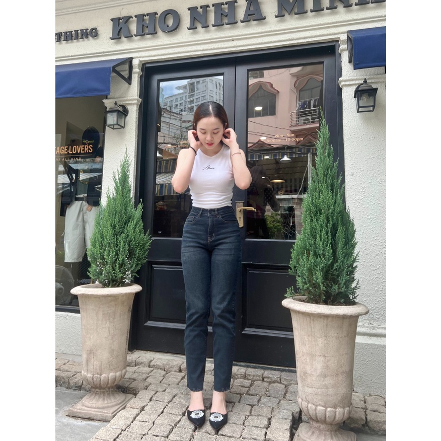 QUẦN JEANS LAI XẢ SLIM