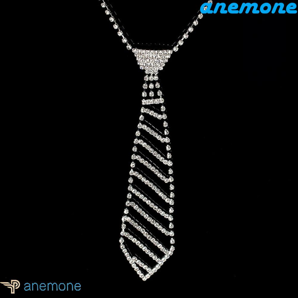 ANEMONE Vòng Cổ Mặt Trái Tim Đính Đá Sang Trọng Cho Nữ