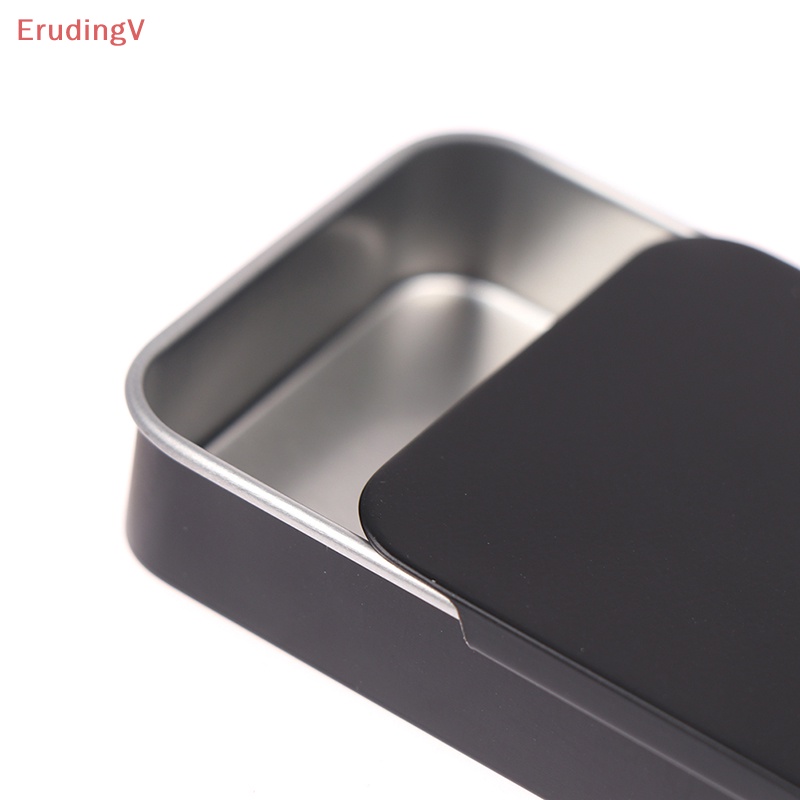 Hộp Thiếc Mini 80 * 50 * 15mm Có Nắp Trượt Đựng Đồ Tiện Dụng