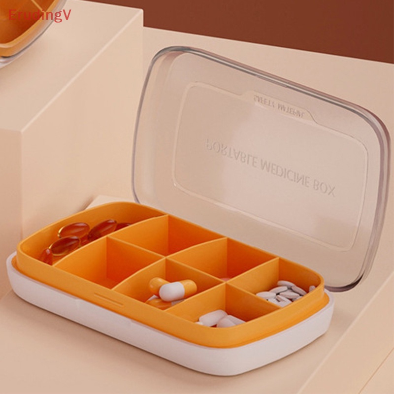 [ErudingV] Hộp Đựng Thuốc Mini Phân Phối Mang Theo Được Sức Chứa Lớn [Mới]