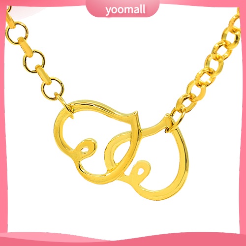 Lắc Chân Mặt Hình Trái Tim Thiết Kế Tinh Tế Thời Trang Cao Cấp Cho Nữ