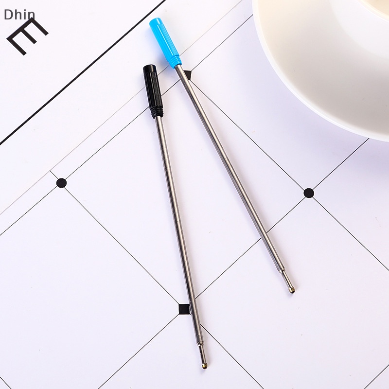 [Dhin] 10 Pcs/lot Rotag Metal Pen Refill Special Ballpoint Pen Refill Rod Cartridge COD