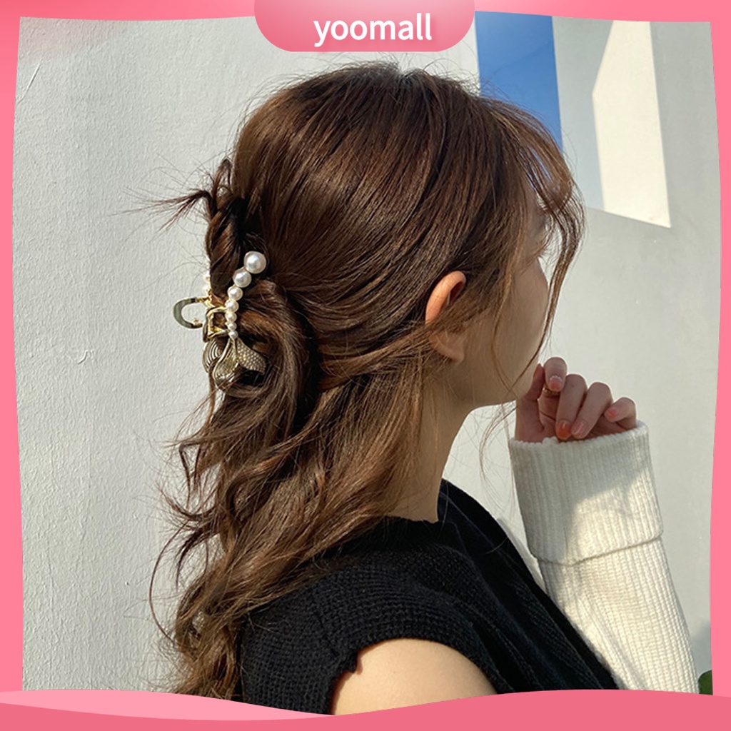 Kẹp Tóc Đuôi Cá Đính Ngọc Trai Nhân Tạo Đa Năng Thời Trang Cho Nữ