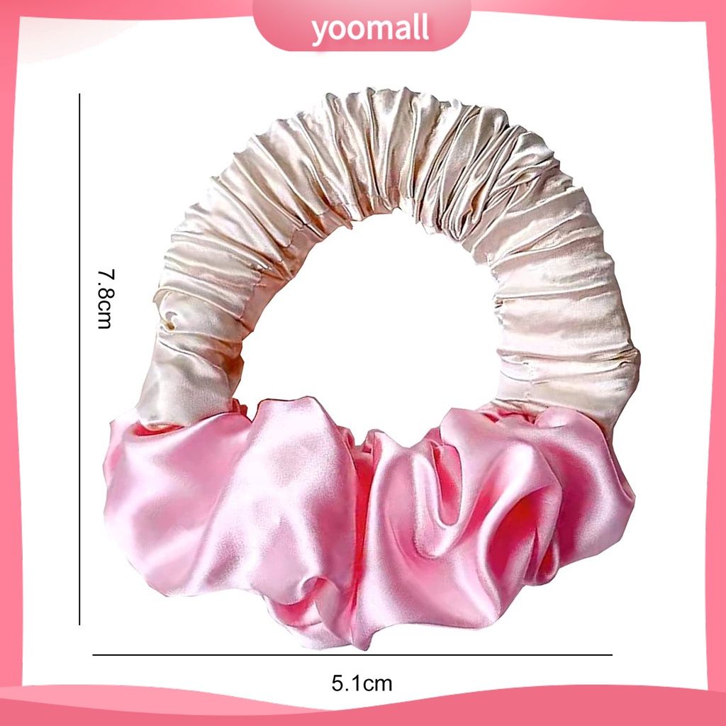 Máy Uốn Tóc Không Để Lại Dấu Vết Bằng Satin Mềm Mại Co Giãn Không Dùng Nhiệt Dùng Khi Ngủ