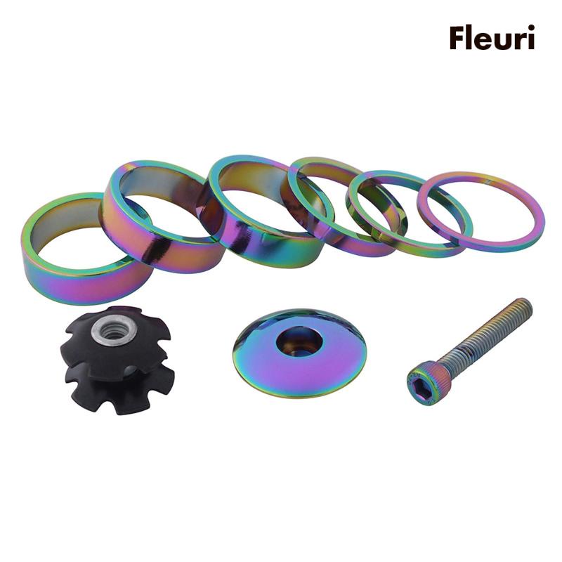 Bộ 6 Vòng Đệm Phuộc Trước 28.6mm Thay Thế Chuyên Dụng Cho Xe Đạp Leo Núi BMX