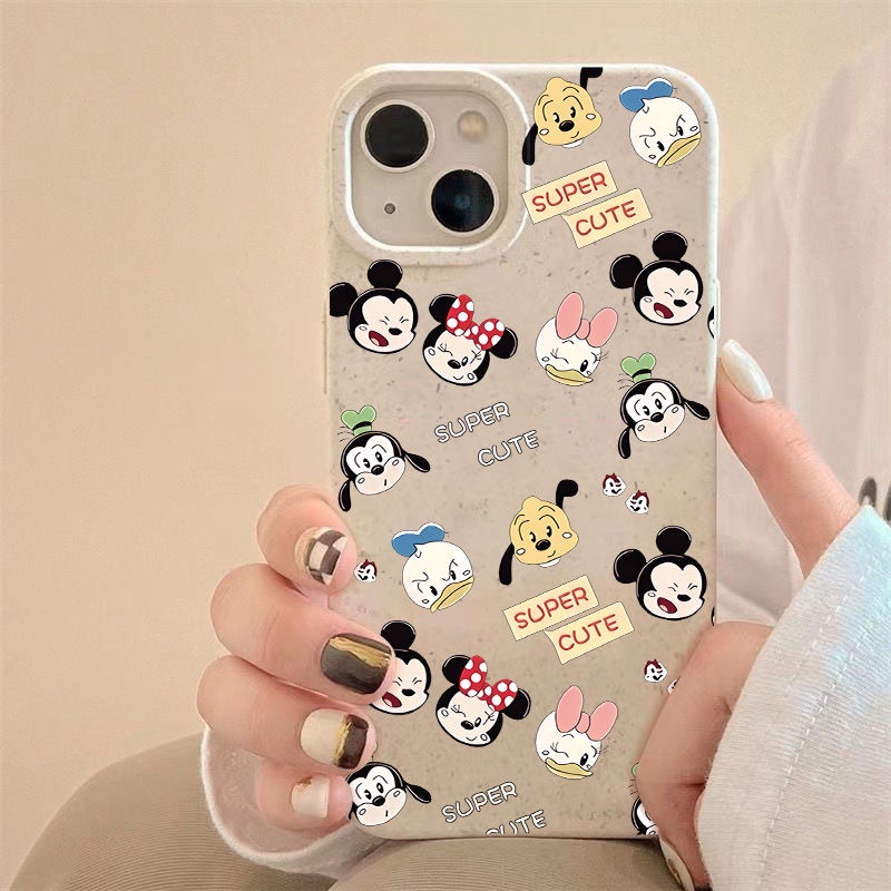 Ốp Điện Thoại Dẻo Họa Tiết Hoạt Hình Disney Dễ Thương Chống Sốc Cho iPhone12 plus 4YL1 13 714pro 11 8max