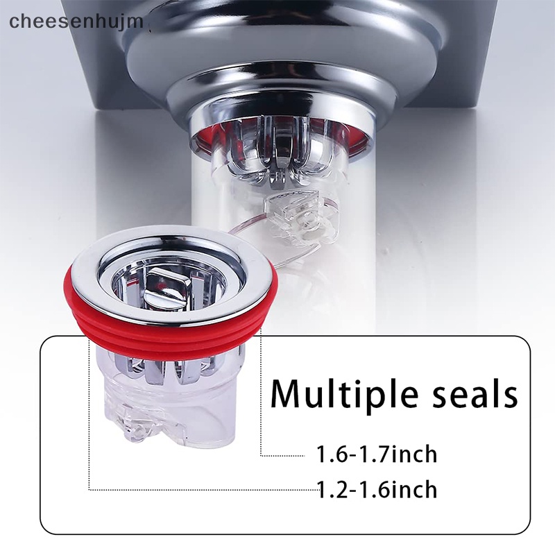 Nút Chặn Lỗ Thoát Nước Sàn Nhà Tắm / Nhà Bếp Bằng Silicon Chống Mùi Hôi