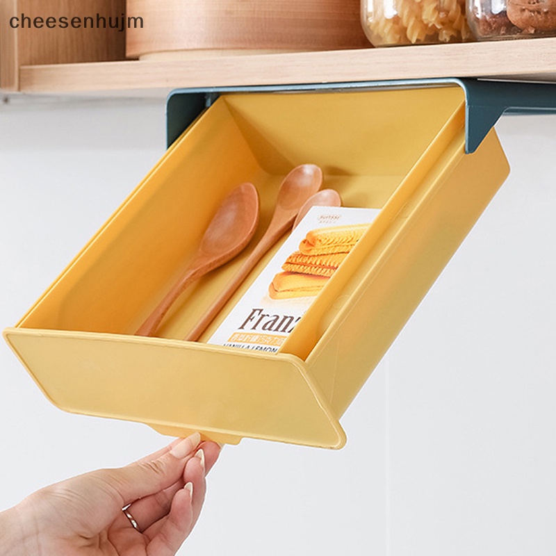 Ngăn Kéo Đựng Đồ Tự Dính Gắn Dưới Bàn Tiện Dụng